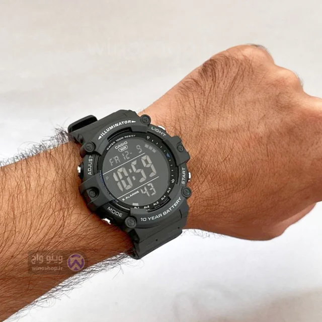 کاسیو ایلومیناتور اورجینال 10 سال گارانتی باطری Casio illuminator